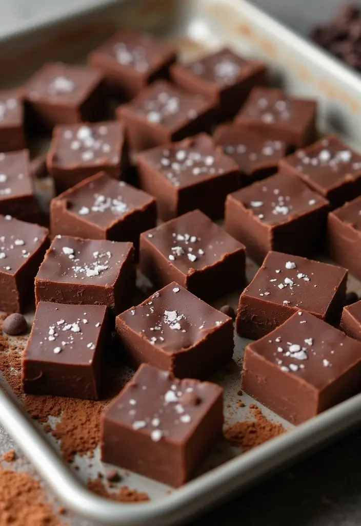 27 Half and Half Dessert Recipes That Add Creamy Perfection 64 27 Half and Half Dessert Recipes That Add Creamy Perfection - 10. Half and Half Chocolate Fudge