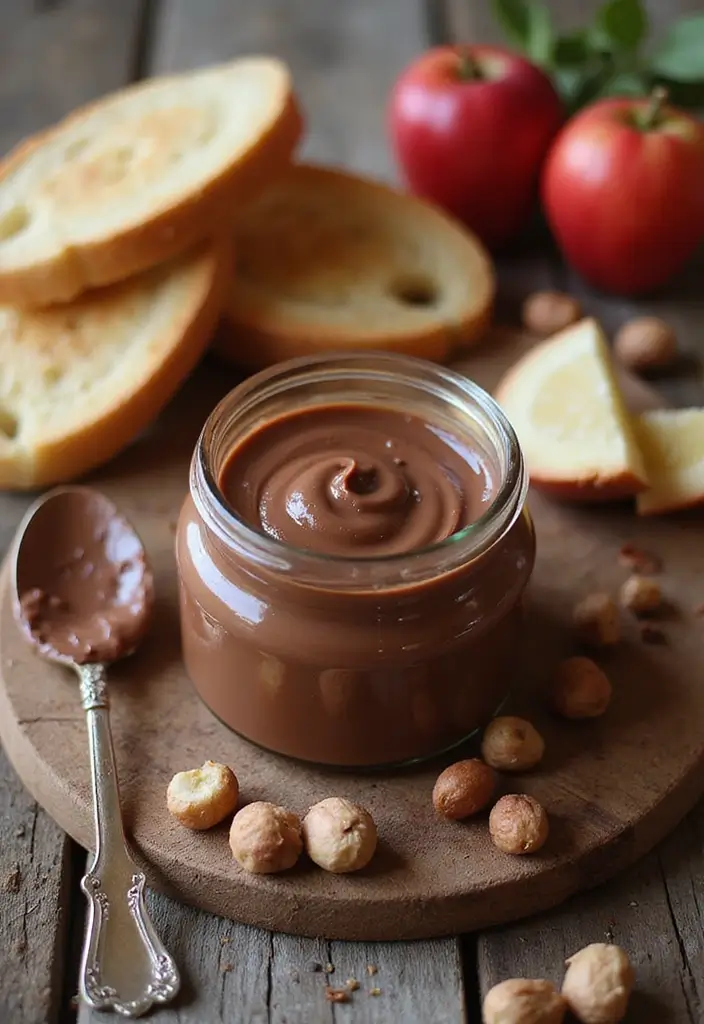 27 Half and Half Dessert Recipes That Add Creamy Perfection 132 27 Half and Half Dessert Recipes That Add Creamy Perfection - 20. Half and Half Chocolate Hazelnut Spread