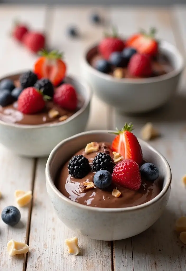 27 Half and Half Dessert Recipes That Add Creamy Perfection 146 27 Half and Half Dessert Recipes That Add Creamy Perfection - 22. Half and Half Chocolate Chia Pudding
