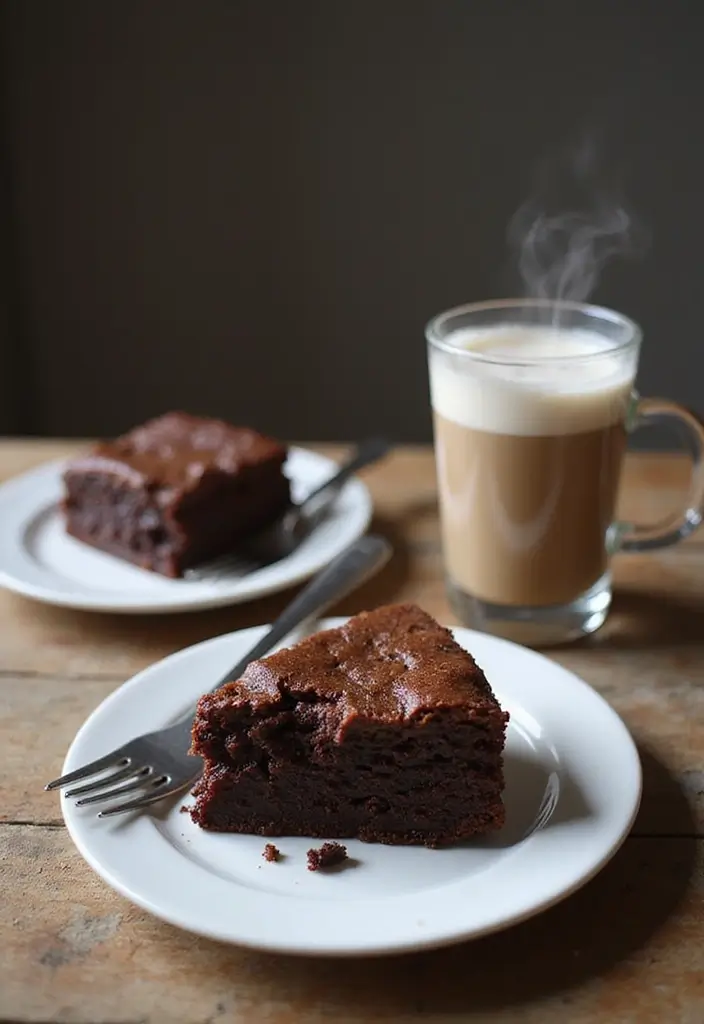 27 Half and Half Dessert Recipes That Add Creamy Perfection 153 27 Half and Half Dessert Recipes That Add Creamy Perfection - 23. Half and Half Chocolate Coffee Cake