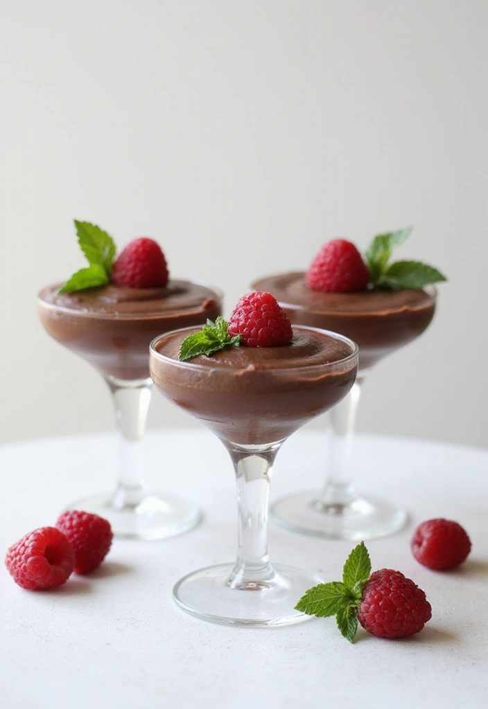 27 Half and Half Dessert Recipes That Add Creamy Perfection 15 27 Half and Half Dessert Recipes That Add Creamy Perfection - 3. Velvety Half and Half Chocolate Mousse