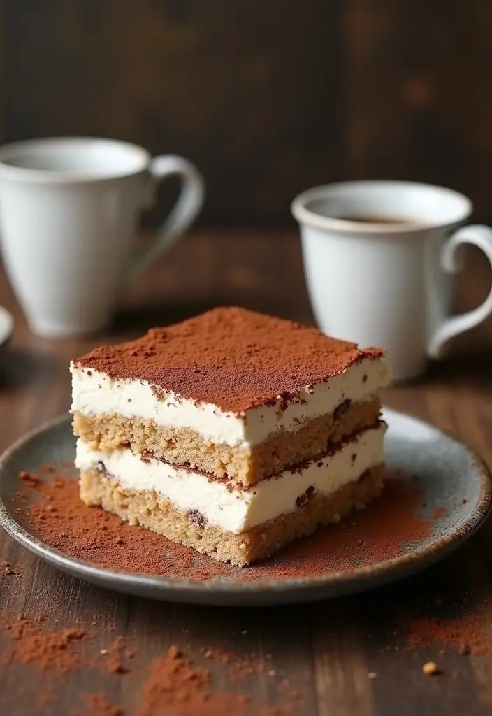 30+ Dessert Recipes from Around the World to Sweeten Your Day 1 30+ Dessert Recipes from Around the World to Sweeten Your Day - 1. Vegan Tiramisu from Italy