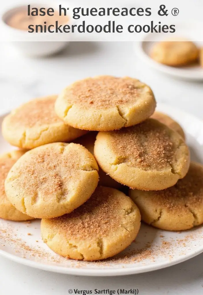 30+ Dessert Recipes from Around the World to Sweeten Your Day 79 30+ Dessert Recipes from Around the World to Sweeten Your Day - 13. Vegan Snickerdoodles from the USA