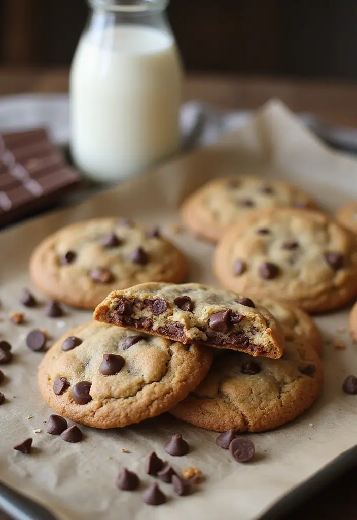 30+ Dessert Recipes from Around the World to Sweeten Your Day 86 30+ Dessert Recipes from Around the World to Sweeten Your Day - 14. Vegan Chocolate Chip Cookies from the USA