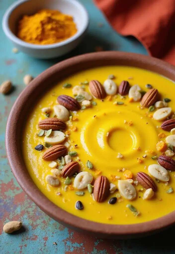 30+ Dessert Recipes from Around the World to Sweeten Your Day 100 30+ Dessert Recipes from Around the World to Sweeten Your Day - 16. Turmeric Golden Milk Pudding from India