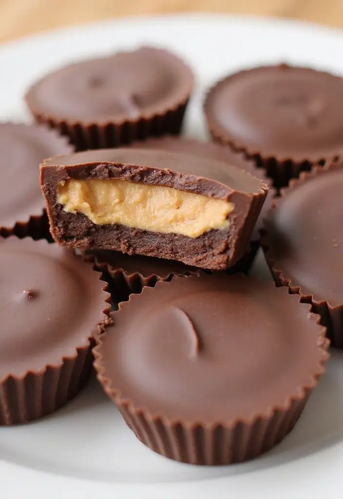 30+ Dessert Recipes from Around the World to Sweeten Your Day 107 30+ Dessert Recipes from Around the World to Sweeten Your Day - 17. Vegan Peanut Butter Cups from the USA