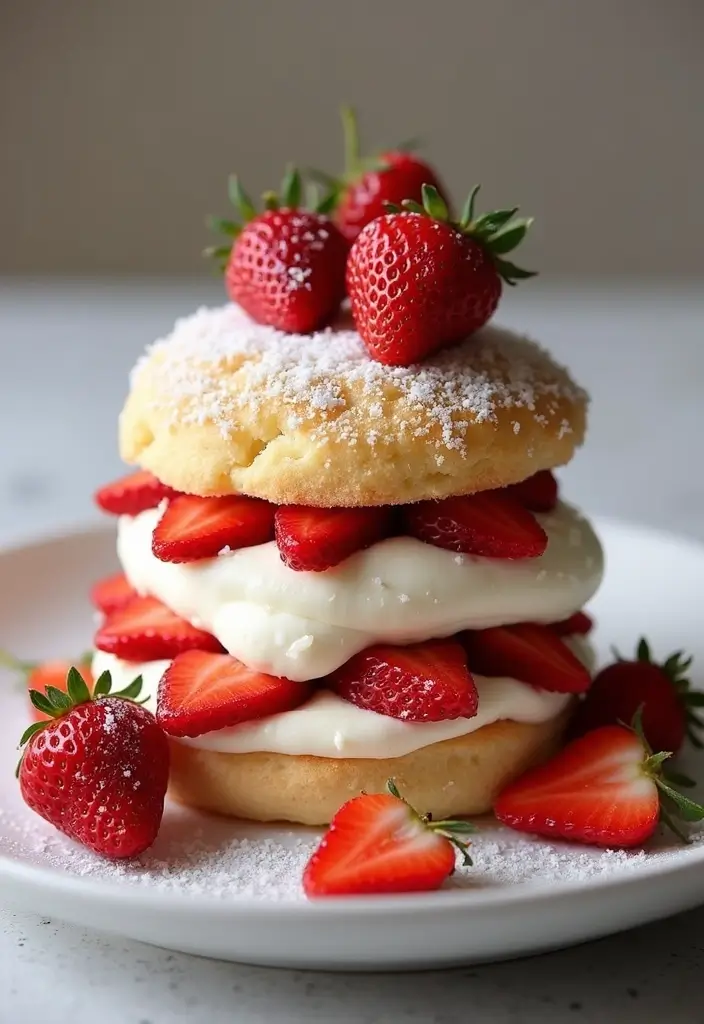 30+ Dessert Recipes from Around the World to Sweeten Your Day 128 30+ Dessert Recipes from Around the World to Sweeten Your Day - 20. Vegan Strawberry Shortcake from the USA