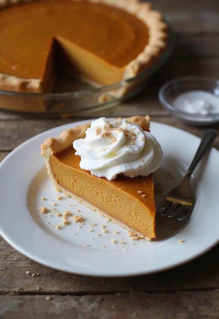 30+ Dessert Recipes from Around the World to Sweeten Your Day 135 30+ Dessert Recipes from Around the World to Sweeten Your Day - 21. Vegan Pumpkin Pie from the USA