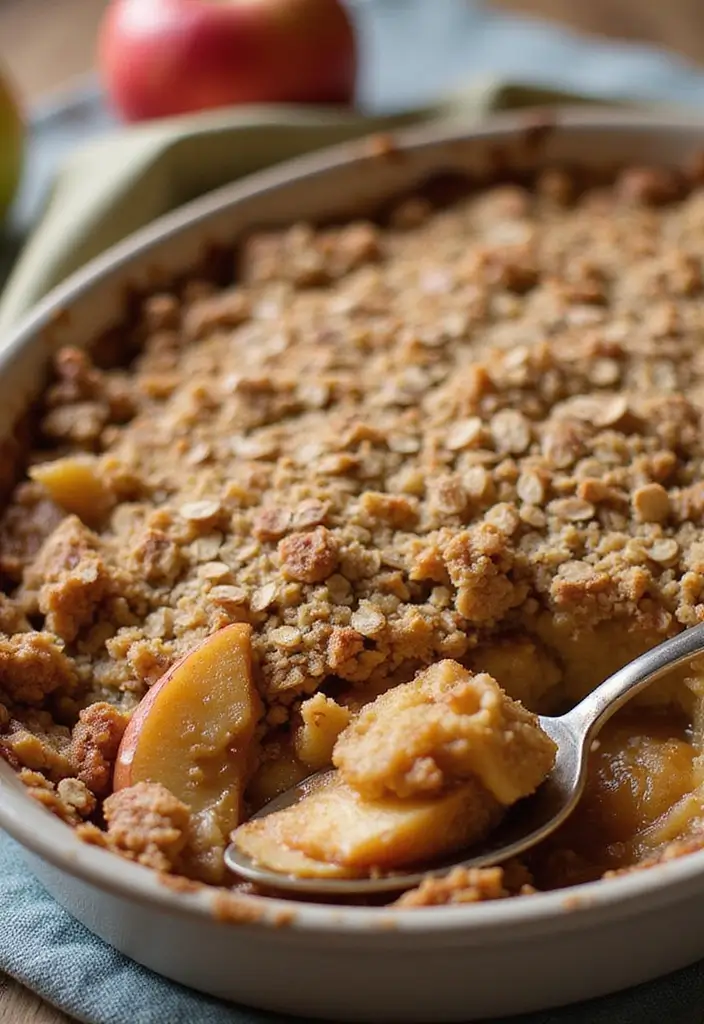30+ Dessert Recipes from Around the World to Sweeten Your Day 154 30+ Dessert Recipes from Around the World to Sweeten Your Day - 24. Vegan Apple Crisp from the USA