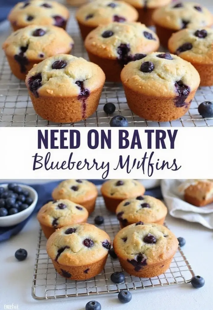 30+ Dessert Recipes from Around the World to Sweeten Your Day 182 30+ Dessert Recipes from Around the World to Sweeten Your Day - 28. Vegan Blueberry Muffins from the USA