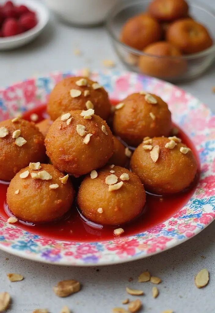 30+ Dessert Recipes from Around the World to Sweeten Your Day 20 30+ Dessert Recipes from Around the World to Sweeten Your Day - 4. Gulab Jamun from India