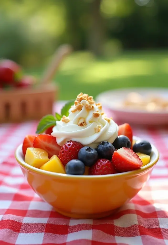 30+ Dessert Recipes with Whipped Cream for Fluffy and Dreamy Treats - 19. Whipped Cream Fruit Salad