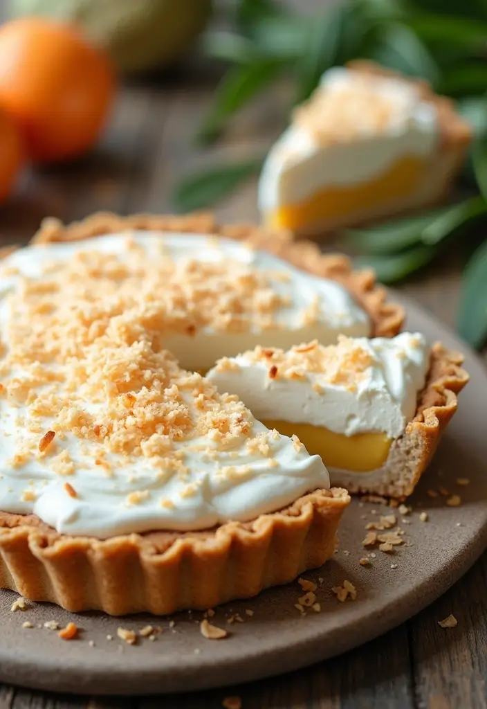 30+ Dessert Recipes with Whipped Cream for Fluffy and Dreamy Treats - 9. Coconut Cream Delight