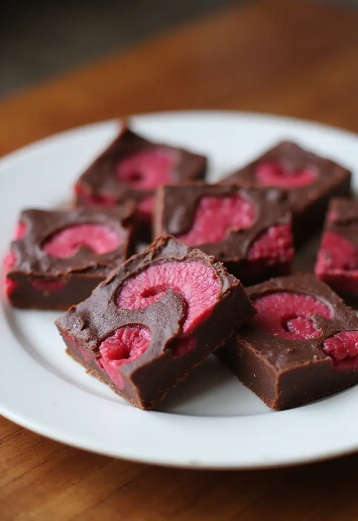 30+ Easy Dessert Bar Recipes with Cake Mixes That Everyone Will Enjoy 62 30+ Easy Dessert Bar Recipes with Cake Mixes That Everyone Will Enjoy - 10. Chocolate Raspberry Swirl Bars