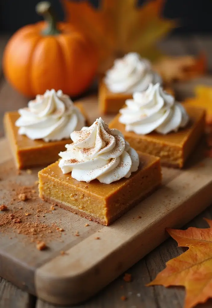 30+ Easy Dessert Bar Recipes with Cake Mixes That Everyone Will Enjoy 95 30+ Easy Dessert Bar Recipes with Cake Mixes That Everyone Will Enjoy - 15. Pumpkin Pie Bars