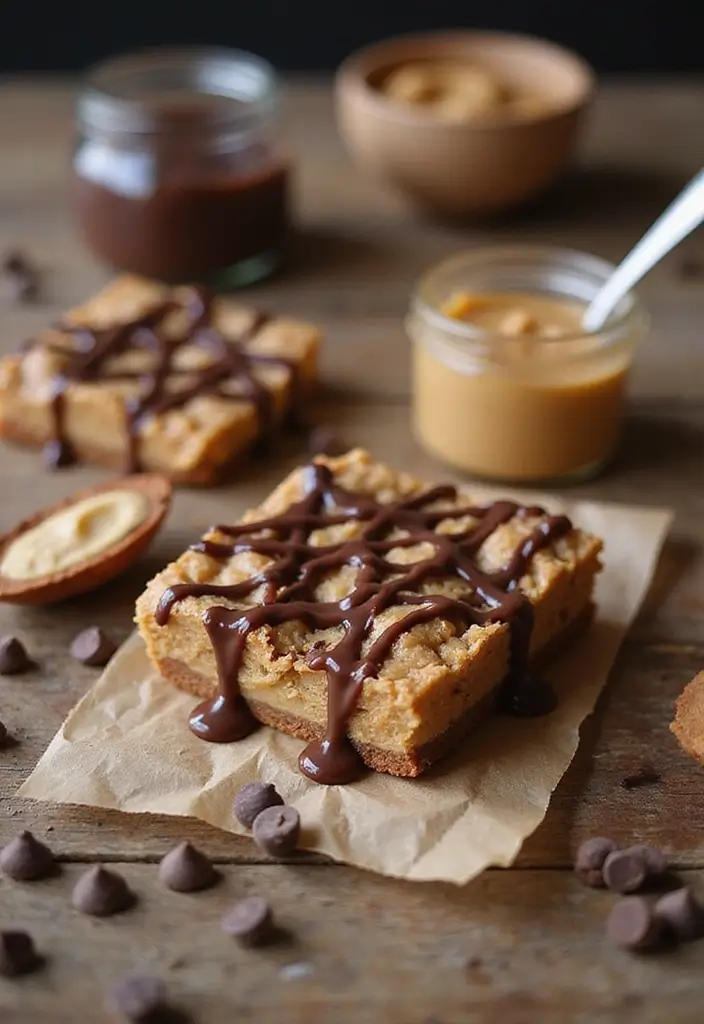30+ Easy Dessert Bar Recipes with Cake Mixes That Everyone Will Enjoy 109 30+ Easy Dessert Bar Recipes with Cake Mixes That Everyone Will Enjoy - 17. Peanut Butter Cup Bars