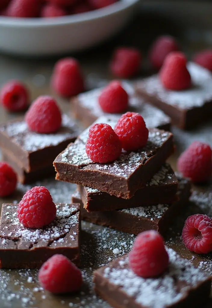 30+ Easy Dessert Bar Recipes with Cake Mixes That Everyone Will Enjoy 186 30+ Easy Dessert Bar Recipes with Cake Mixes That Everyone Will Enjoy - 28. Dark Chocolate Raspberry Bars