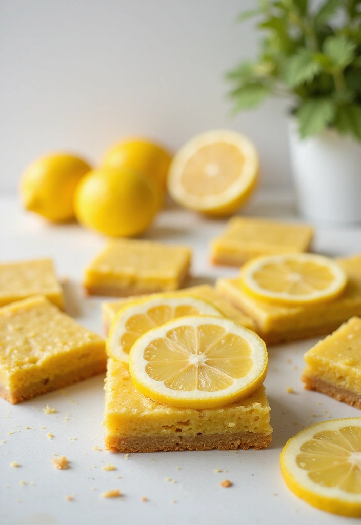 30+ Easy Dessert Bar Recipes with Cake Mixes That Everyone Will Enjoy 193 30+ Easy Dessert Bar Recipes with Cake Mixes That Everyone Will Enjoy - 29. Lemon Poppy Seed Bars