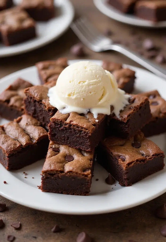 30+ Easy Dessert Recipes with Chocolate Chips That Melt in Your Mouth 125 30+ Easy Dessert Recipes with Chocolate Chips That Melt in Your Mouth - 19. Chocolate Chip Swirl Brownies