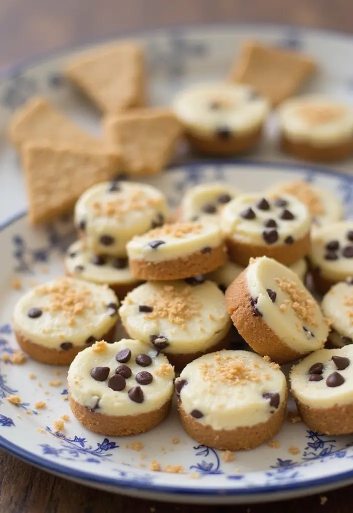 30+ Easy Dessert Recipes with Chocolate Chips That Melt in Your Mouth 36 30+ Easy Dessert Recipes with Chocolate Chips That Melt in Your Mouth - 6. Chocolate Chip Cheesecake Bites