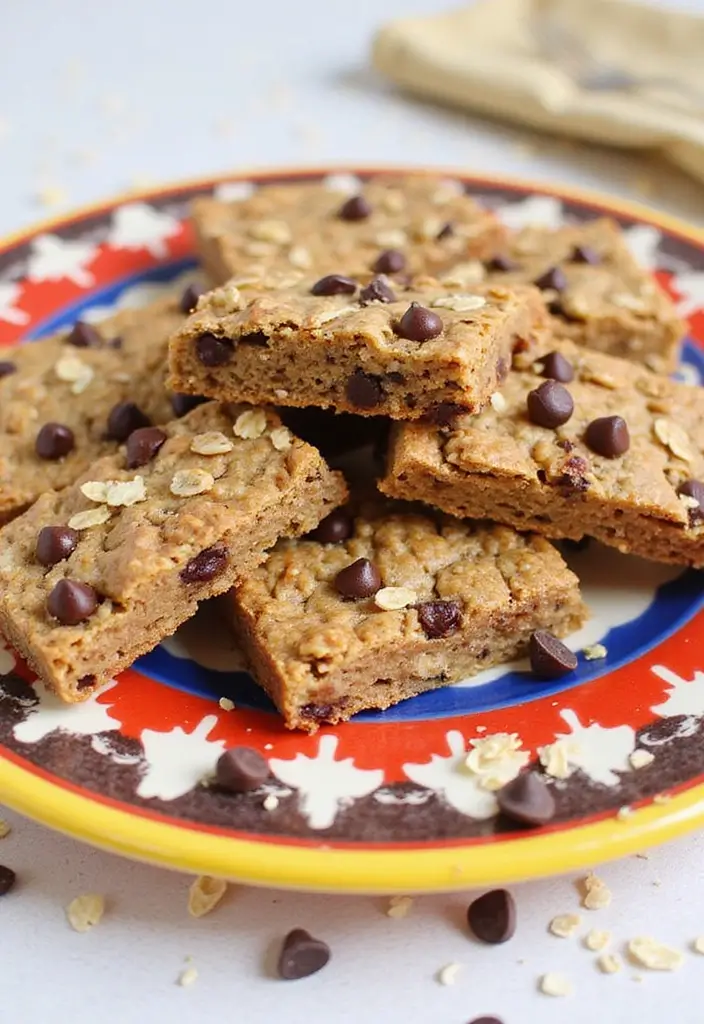 30+ Easy Dessert Recipes with Chocolate Chips That Melt in Your Mouth 50 30+ Easy Dessert Recipes with Chocolate Chips That Melt in Your Mouth - 8. Chocolate Chip Granola Bars