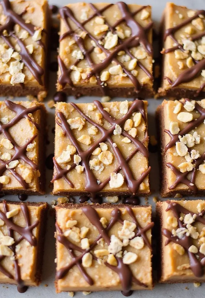 30+ Easy Dessert Recipes with Just a Few Ingredients for Busy Days 1 30+ Easy Dessert Recipes with Just a Few Ingredients for Busy Days - 1. No-Bake Chocolate Peanut Butter Bars