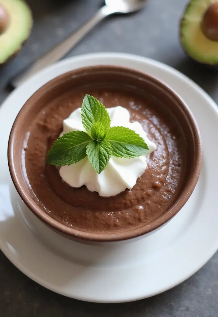 30+ Easy Dessert Recipes with Just a Few Ingredients for Busy Days 26 30+ Easy Dessert Recipes with Just a Few Ingredients for Busy Days - 6. Chocolate Avocado Mousse