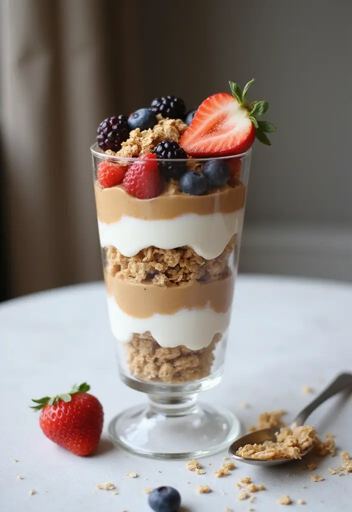 30+ Easy Peanut Butter Dessert Recipes That Will Make You Smile 61 30+ Easy Peanut Butter Dessert Recipes That Will Make You Smile - 11. Peanut Butter Yogurt Parfait