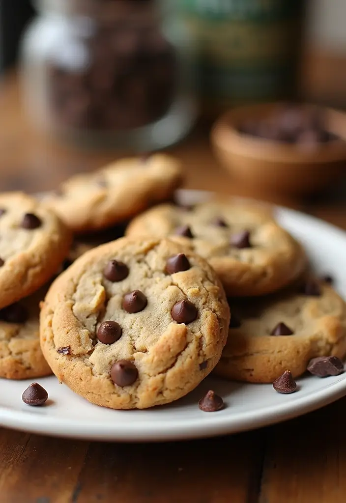 30+ Easy Peanut Butter Dessert Recipes That Will Make You Smile 115 30+ Easy Peanut Butter Dessert Recipes That Will Make You Smile - 19. Peanut Butter Chocolate Chip Cookies
