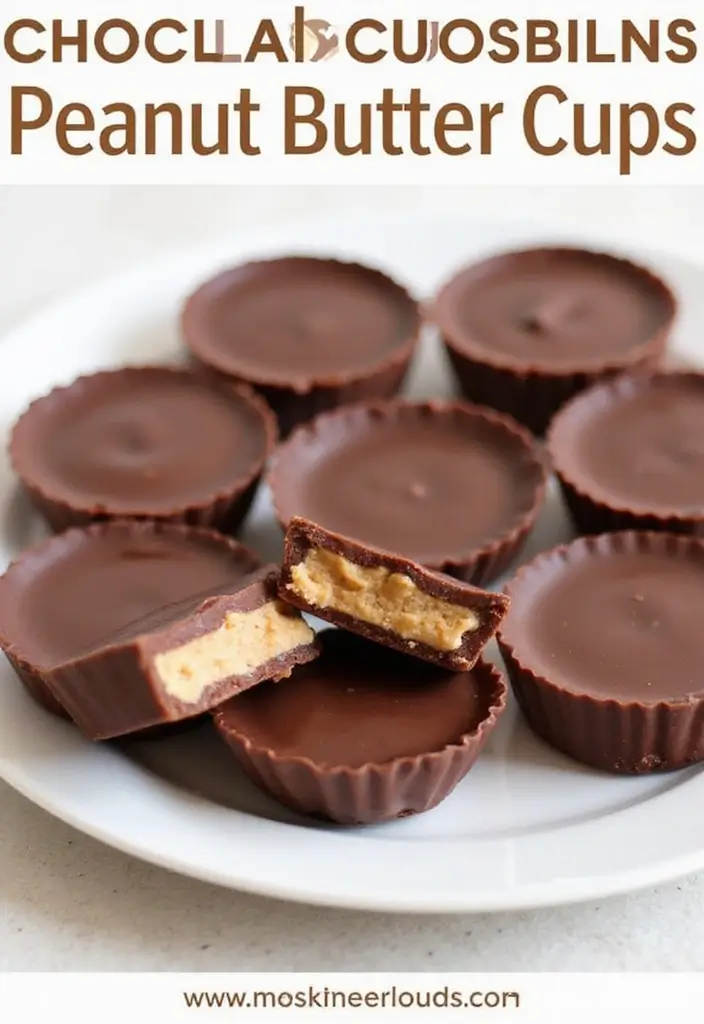 30+ Easy Peanut Butter Dessert Recipes That Will Make You Smile 134 30+ Easy Peanut Butter Dessert Recipes That Will Make You Smile - 22. Peanut Butter Chocolate Peanut Butter Cups