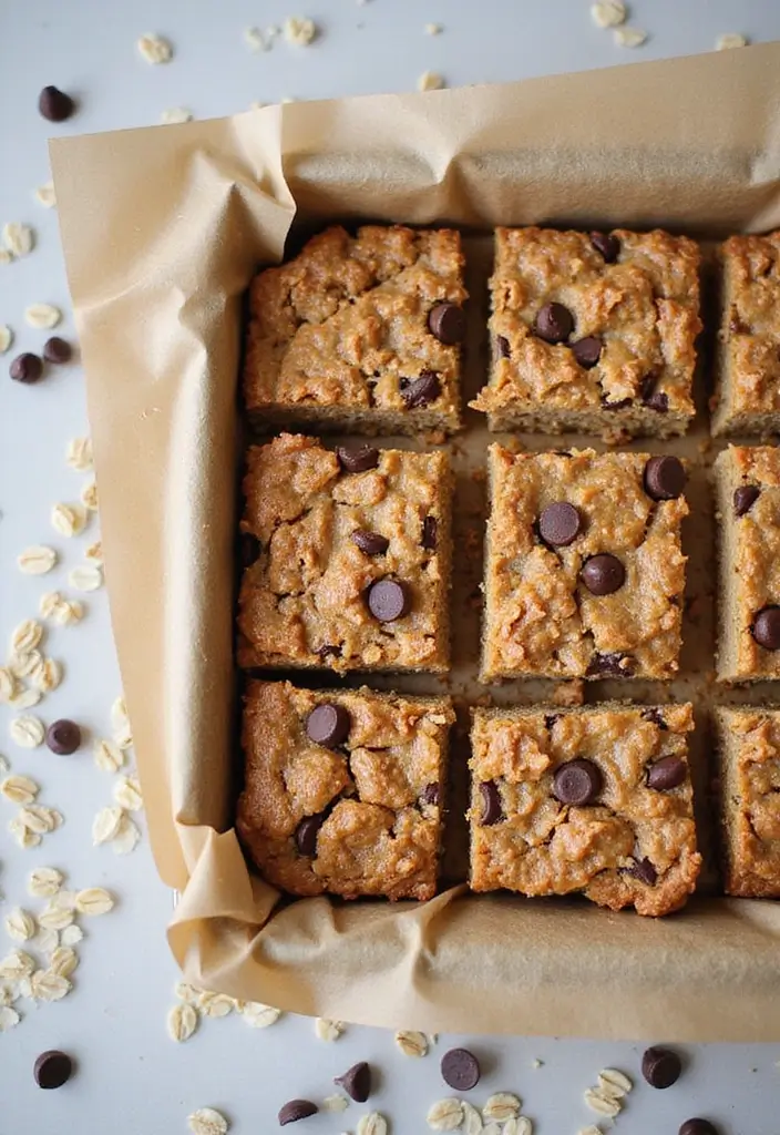 30+ Easy Peanut Butter Dessert Recipes That Will Make You Smile 179 30+ Easy Peanut Butter Dessert Recipes That Will Make You Smile - 29. Peanut Butter Snack Bars