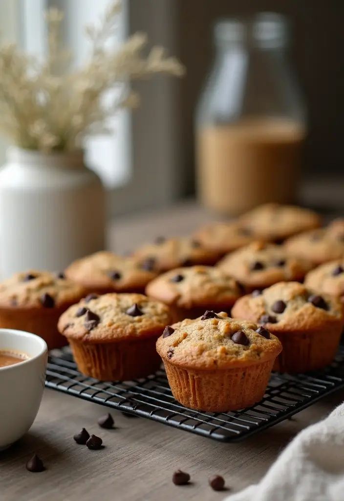 30+ Easy Peanut Butter Dessert Recipes That Will Make You Smile 28 30+ Easy Peanut Butter Dessert Recipes That Will Make You Smile - 6. Peanut Butter Chocolate Chip Muffins