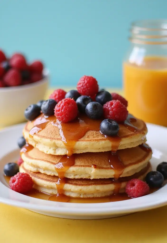 30+ Easy Peanut Butter Dessert Recipes That Will Make You Smile 40 30+ Easy Peanut Butter Dessert Recipes That Will Make You Smile - 8. Peanut Butter and Jelly Pancakes