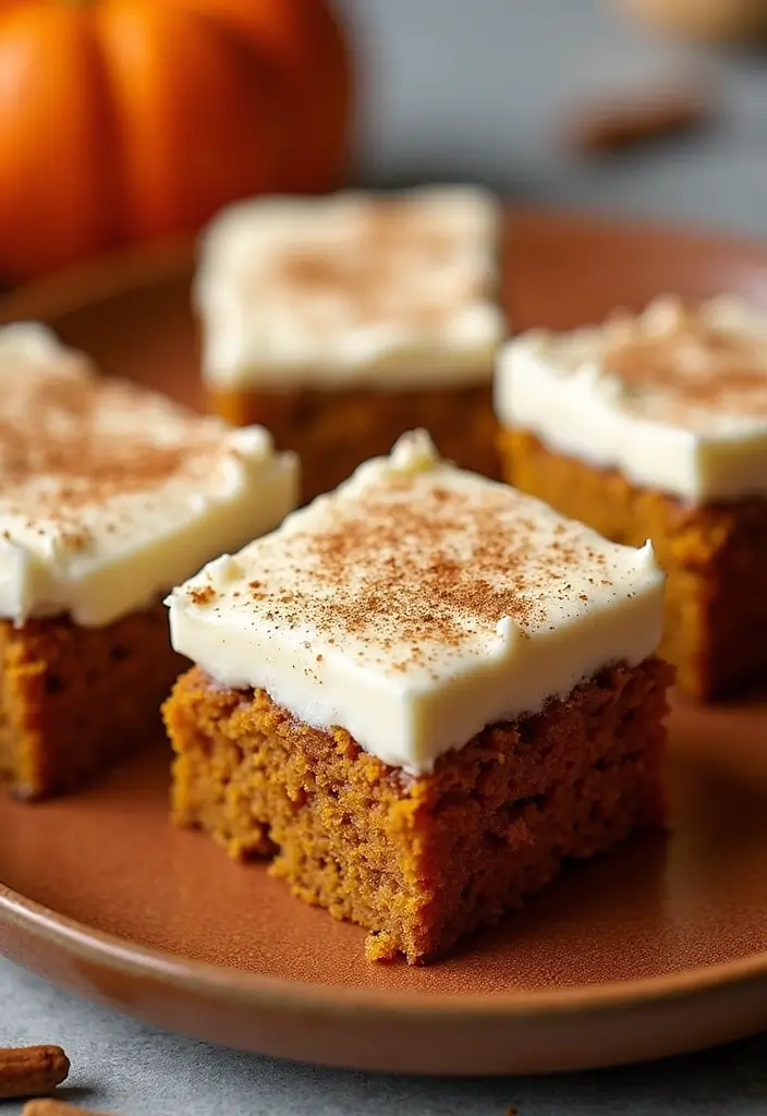 30+ Gluten-Free 9x13 Dessert Recipes Perfect for Family Gatherings - 13. Flavor-Packed Gluten-Free Pumpkin Bars