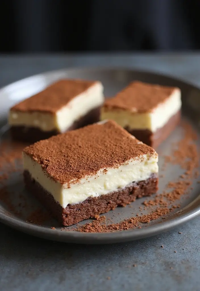 30+ Gluten-Free 9x13 Dessert Recipes Perfect for Family Gatherings - 15. Creamy Gluten-Free Tiramisu Bars