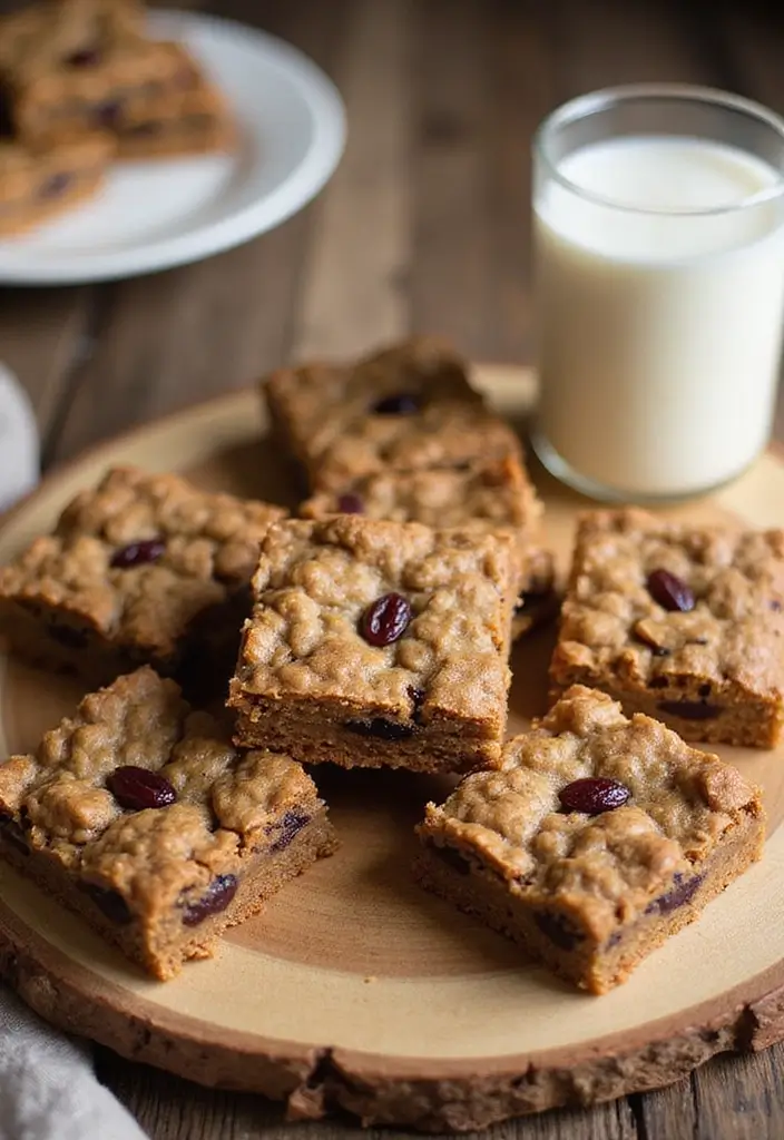 30+ Gluten-Free 9x13 Dessert Recipes Perfect for Family Gatherings - 16. Chewy Gluten-Free Oatmeal Raisin Bars