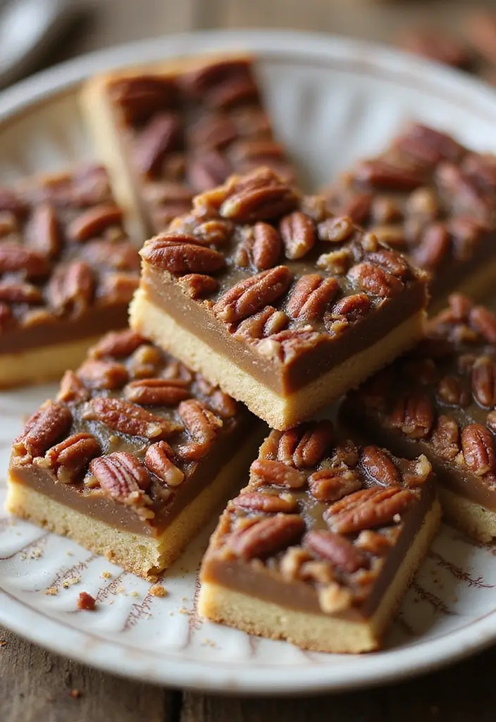 30+ Gluten-Free 9x13 Dessert Recipes Perfect for Family Gatherings - 25. Delightful Gluten-Free Pecan Pie Bars