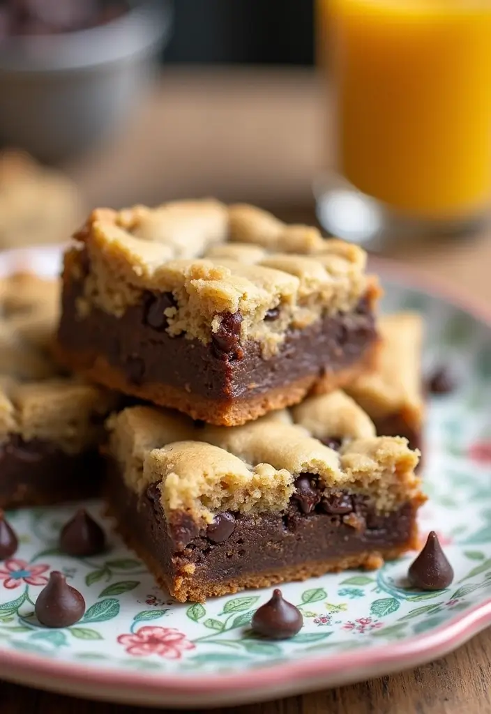 30+ Gluten-Free 9x13 Dessert Recipes Perfect for Family Gatherings - 7. Rich Gluten-Free Chocolate Chip Cookie Bars