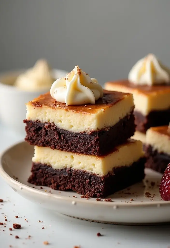 30+ Gluten-Free 9x13 Dessert Recipes Perfect for Family Gatherings - 8. Creamy Gluten-Free Cheesecake Brownies