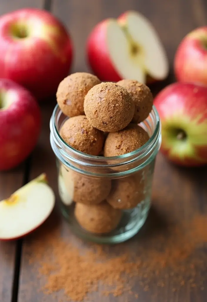 30+ Healthy Gluten Free Dessert Recipes for Every Sweet Tooth 83 30+ Healthy Gluten Free Dessert Recipes for Every Sweet Tooth - 13. Apple Cinnamon Energy Bites