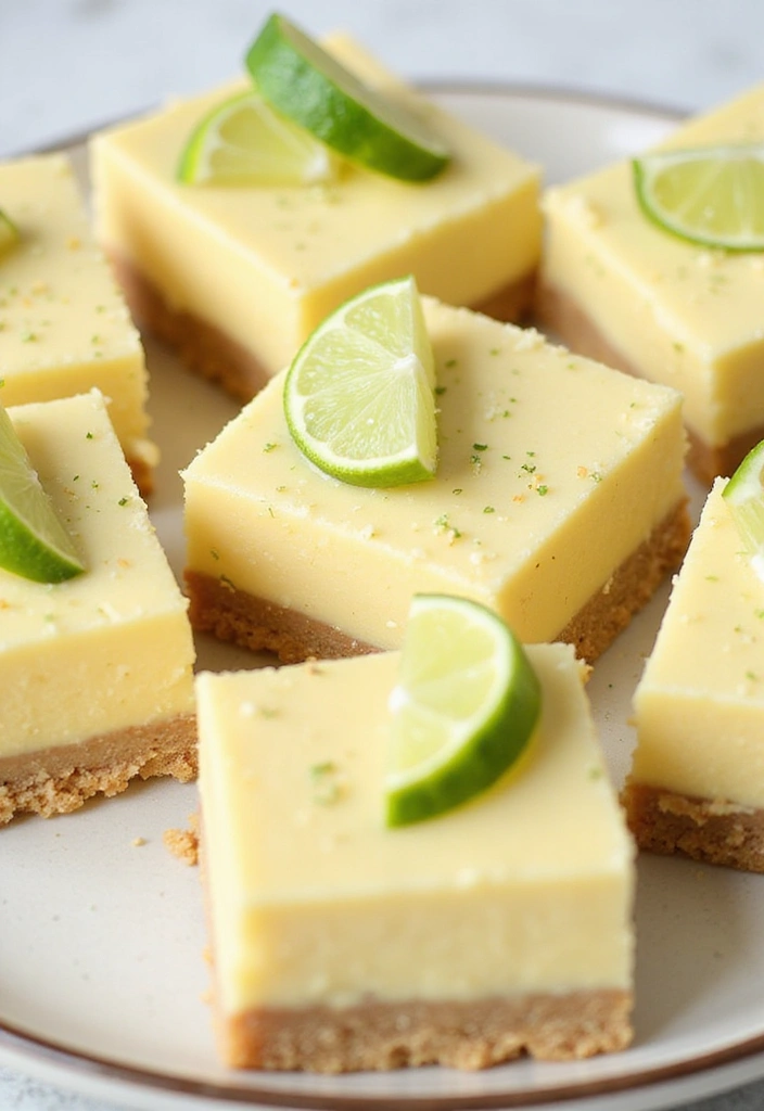 30+ Healthy Gluten Free Dessert Recipes for Every Sweet Tooth 118 30+ Healthy Gluten Free Dessert Recipes for Every Sweet Tooth - 18. Key Lime Pie Bars