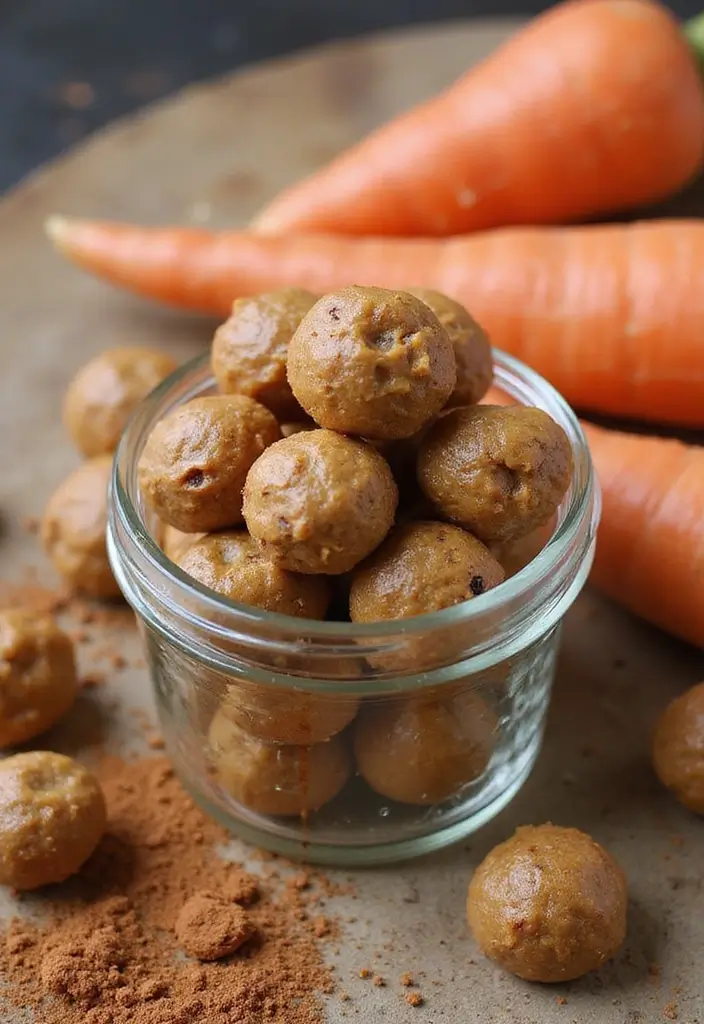30+ Healthy Gluten Free Dessert Recipes for Every Sweet Tooth 132 30+ Healthy Gluten Free Dessert Recipes for Every Sweet Tooth - 20. Carrot Cake Energy Bites