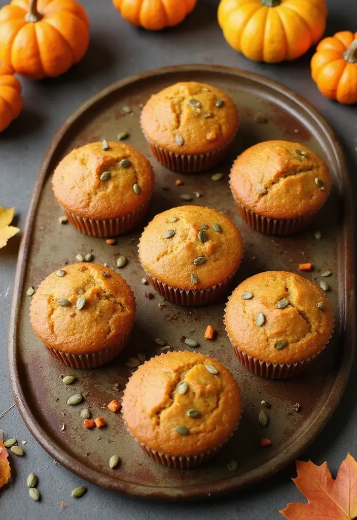 30+ Healthy Gluten Free Dessert Recipes for Every Sweet Tooth 146 30+ Healthy Gluten Free Dessert Recipes for Every Sweet Tooth - 22. Pumpkin Spice Muffins