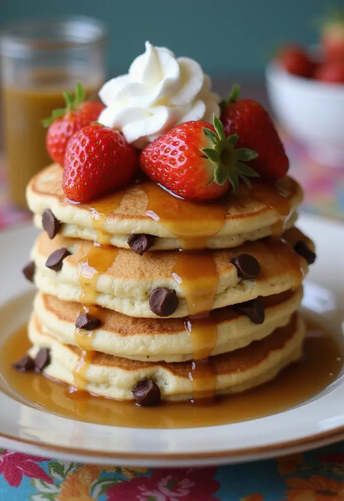 30+ Healthy Gluten Free Dessert Recipes for Every Sweet Tooth 202 30+ Healthy Gluten Free Dessert Recipes for Every Sweet Tooth - 30. Gluten-Free Chocolate Chip Pancakes