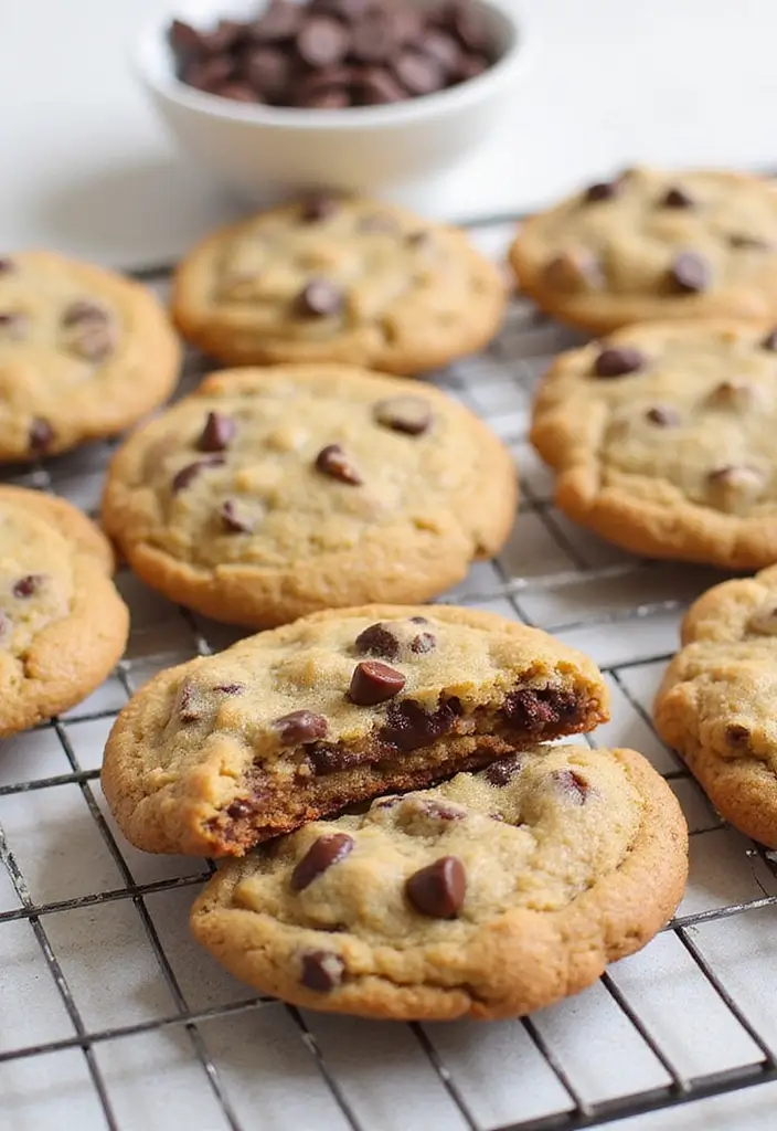 30+ Healthy Gluten Free Dessert Recipes for Every Sweet Tooth 22 30+ Healthy Gluten Free Dessert Recipes for Every Sweet Tooth - 4. Quinoa Chocolate Chip Cookies