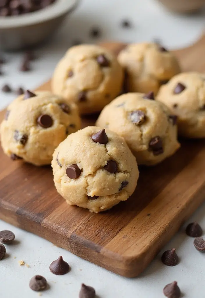 30+ Healthy No-Bake Dessert Recipes That Satisfy Guilt-Free 58 30+ Healthy No-Bake Dessert Recipes That Satisfy Guilt-Free - 10. No-Bake Chocolate Chip Cookie Dough Bites