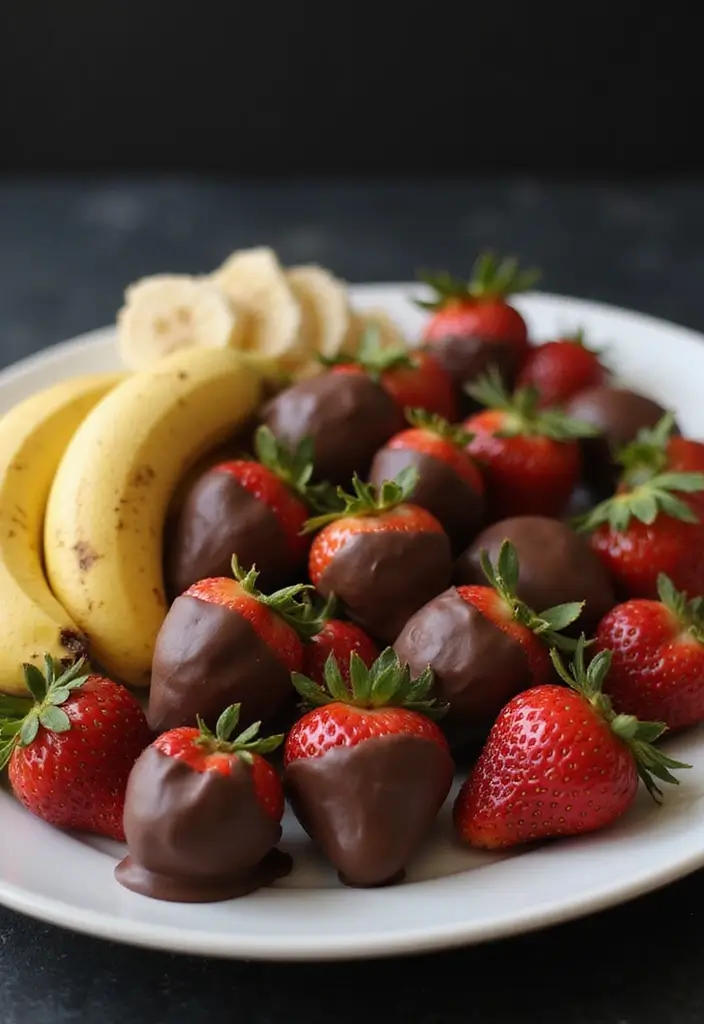 30+ Healthy No-Bake Dessert Recipes That Satisfy Guilt-Free 103 30+ Healthy No-Bake Dessert Recipes That Satisfy Guilt-Free - 17. Chocolate Dipped Fruit