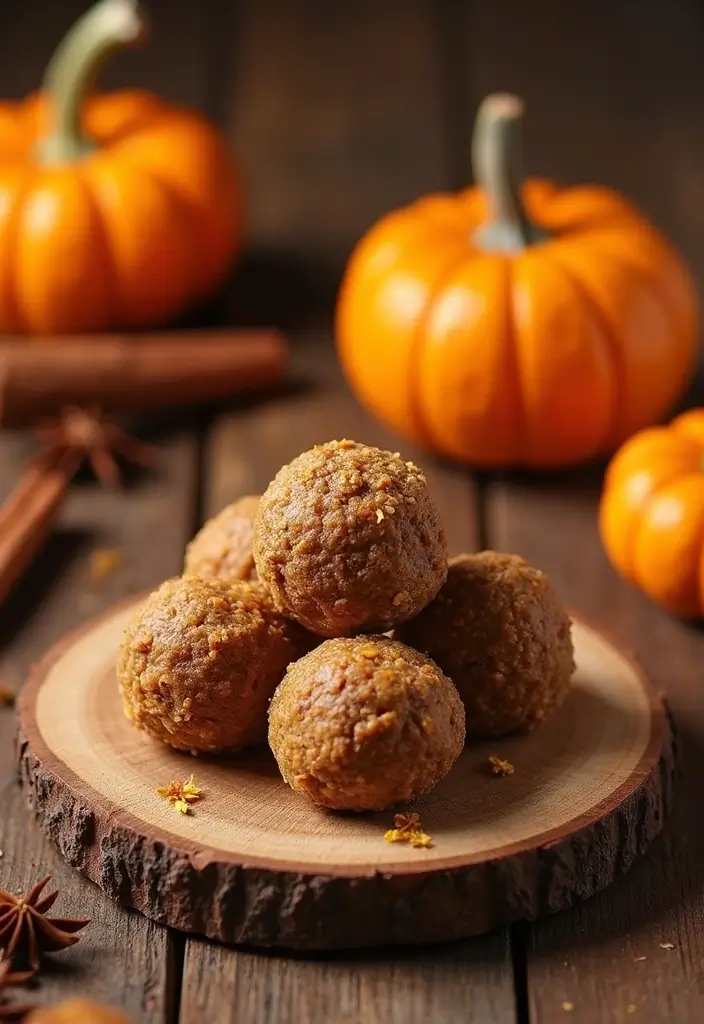 30+ Healthy No-Bake Dessert Recipes That Satisfy Guilt-Free 120 30+ Healthy No-Bake Dessert Recipes That Satisfy Guilt-Free - 20. Pumpkin Spice Energy Balls