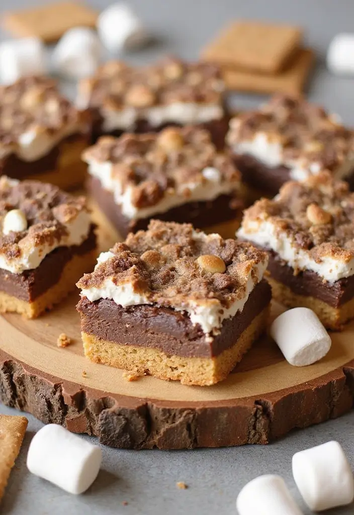 30+ Healthy No-Bake Dessert Recipes That Satisfy Guilt-Free 139 30+ Healthy No-Bake Dessert Recipes That Satisfy Guilt-Free - 23. No-Bake S'mores Bars
