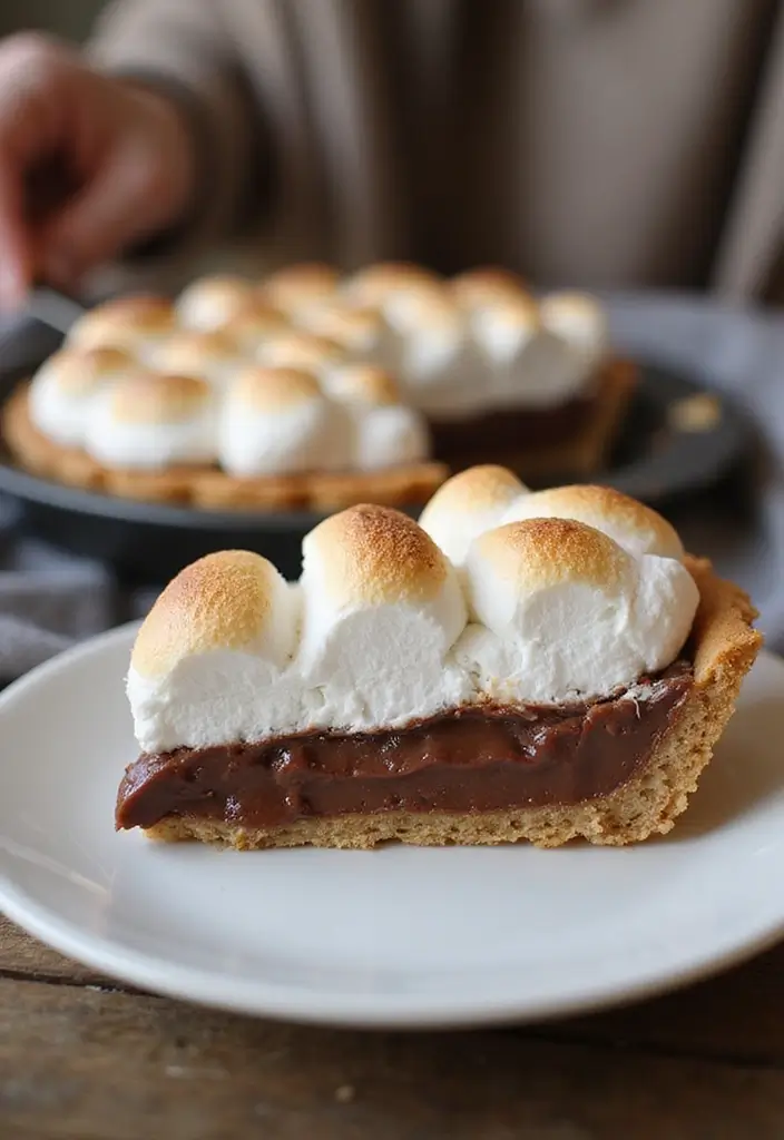 30+ Healthy No-Bake Dessert Recipes That Satisfy Guilt-Free 188 30+ Healthy No-Bake Dessert Recipes That Satisfy Guilt-Free - 30. Healthy S'mores Pie